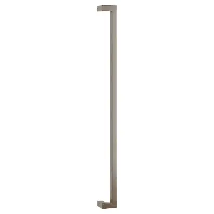 GPF13 deurgreep verkropt 22x22x800mm hoogte 60mm Mocca blend Populair