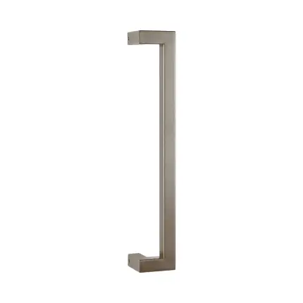 Gereduceerde Prijs GPF13 deurgreep verkropt 22x22x400mm hoogte 60mm Mocca blend