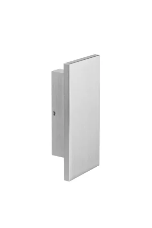 Voordeurknop Rechthoekig 100x200mm RVS Aanbieding