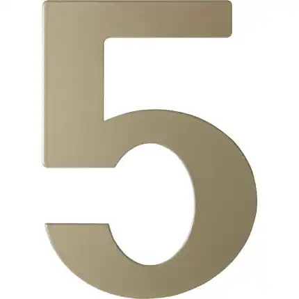 Champagne blend huisnummer 5 plat, 150 mm Koop Online
