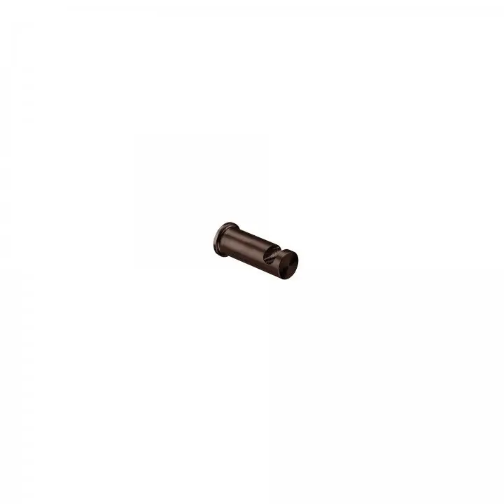 Koop Vandaag WC haakje Stout Titanium Chocolade 47x16mm