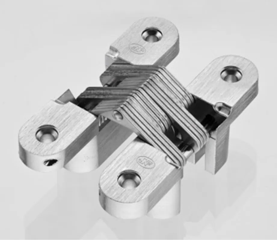 Onzichtbaar Scharnier onverstelbaar 139x34mm RVS Lage Prijs