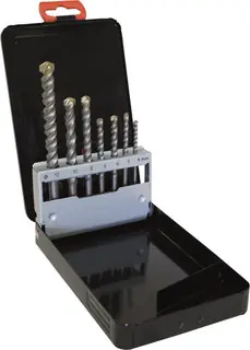 STEENBORENSET 7-DELIG 4-12MM Dagaanbieding