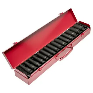 Gecertificeerd SLAGDOPSET PRO 19-DELIG 1/2 77MM