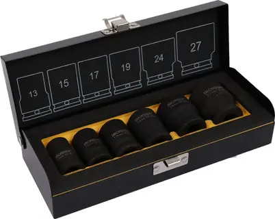 Nieuw SLAGDOPPENSET 1/2 6-DELIG L=38MM