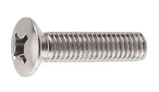 SCHROEVEN M6X80 RVS LK-KK DIN966 Nieuw