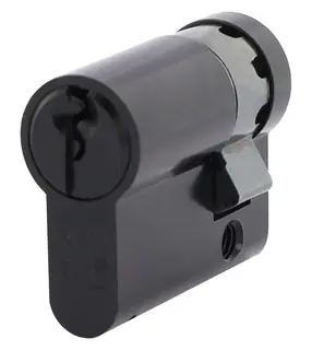 Korting ENKELE CILINDER 10/30 SKG2 ZWART