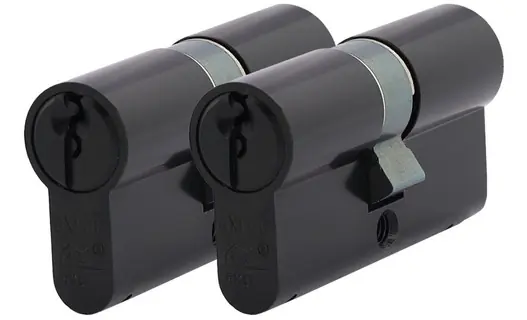 Populair DUBBEL CILINDER 30/30 SKG2 ZWART