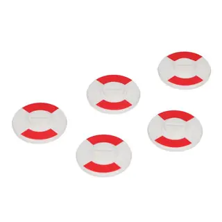 Beperkt Aanbod ROOD-WIT PLAATJES 8MM STERGAT