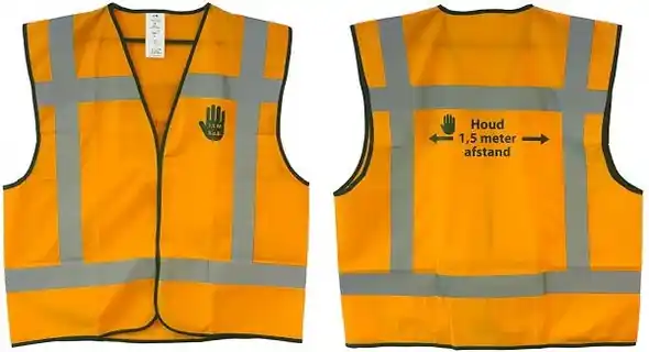 VEILIGHEIDSVEST ORANJE XL Koopje