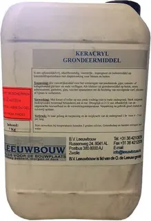 Beste Prijs KERACRYL VOORSTRIJKMIDDEL A 5KG