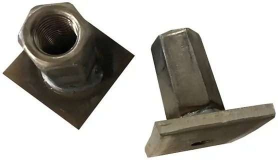 KOPPELMOER M20 + PLAAT ZW Shop Nu