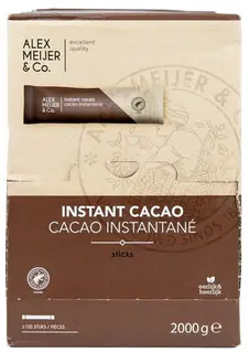Laatste Versie CACAO STICKS 100 ZAKJES A 20GR