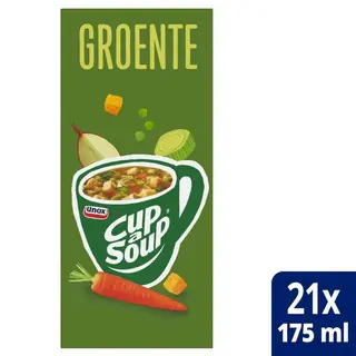 Gereduceerde Prijs CUP A SOUP GROENTESOEP