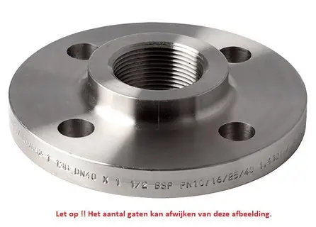 Gereduceerde Prijs DRAADFLENS 316 NW15 1/2"