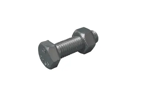 Exclusieve Aanbieding Zeskanttapbout met moer ISO 4017/4032, verzinkt
