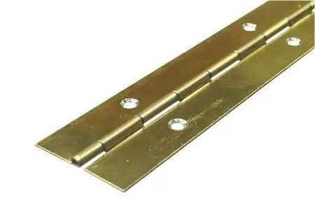 Bestseller Pianoscharnier messing pen, messing