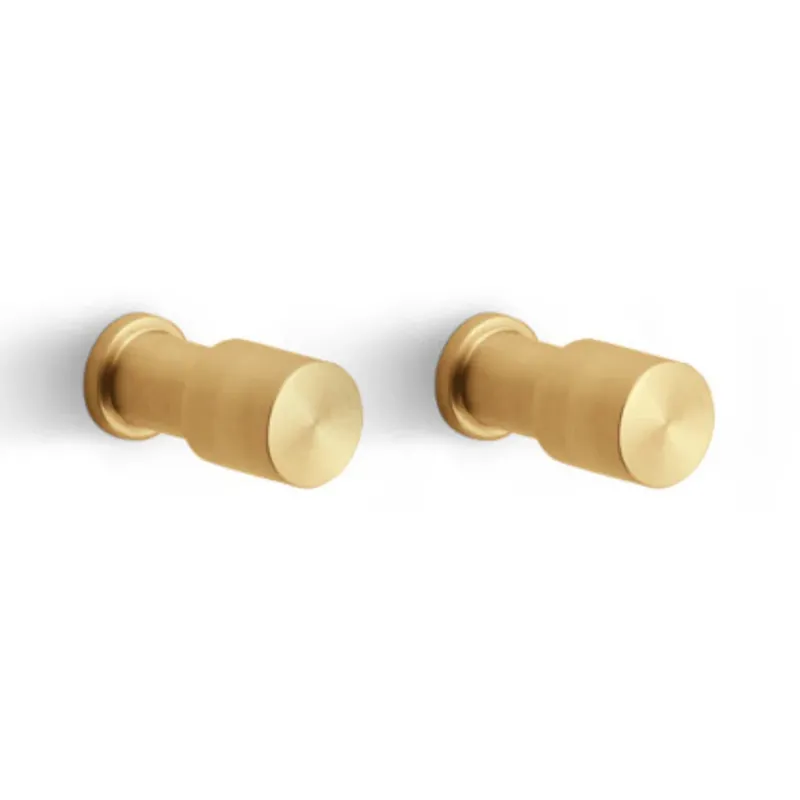 Lage Kosten Formani ONE PB20 Set Van 2 Haken PVD mat goud