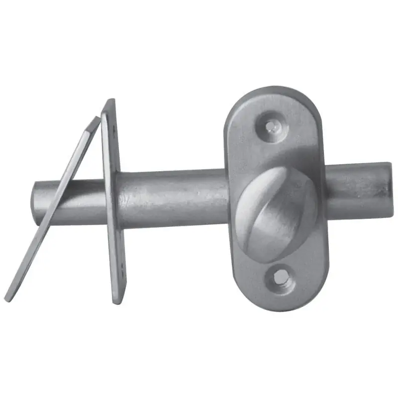 Voordeelprijs Hardbrass Insteekgrendel voordeur 50mm Mat chroom