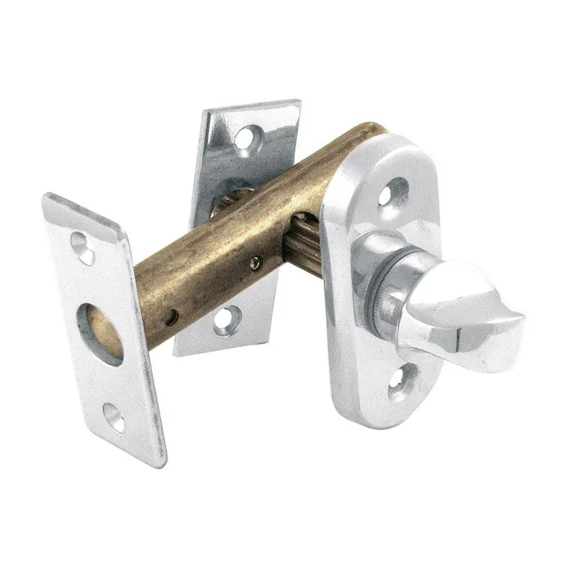Gratis Retour Hardbrass Insteekgrendel voordeur 50mm Glans Chroom