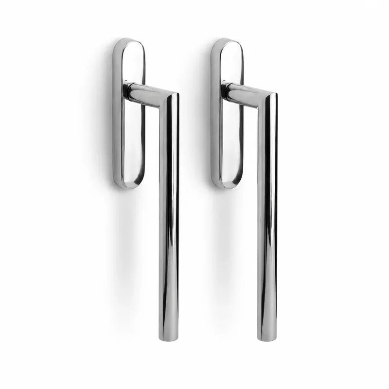 Formani LB230PA BASICS Massief Hefschuifdeurbeslag kruk/kruk Gepolijst RVS Laatste Kans