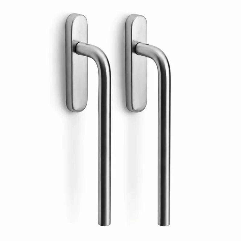 Exclusieve Aanbieding Formani LB231PA BASICS Massief Hefschuifdeurbeslag kruk/kruk Mat RVS