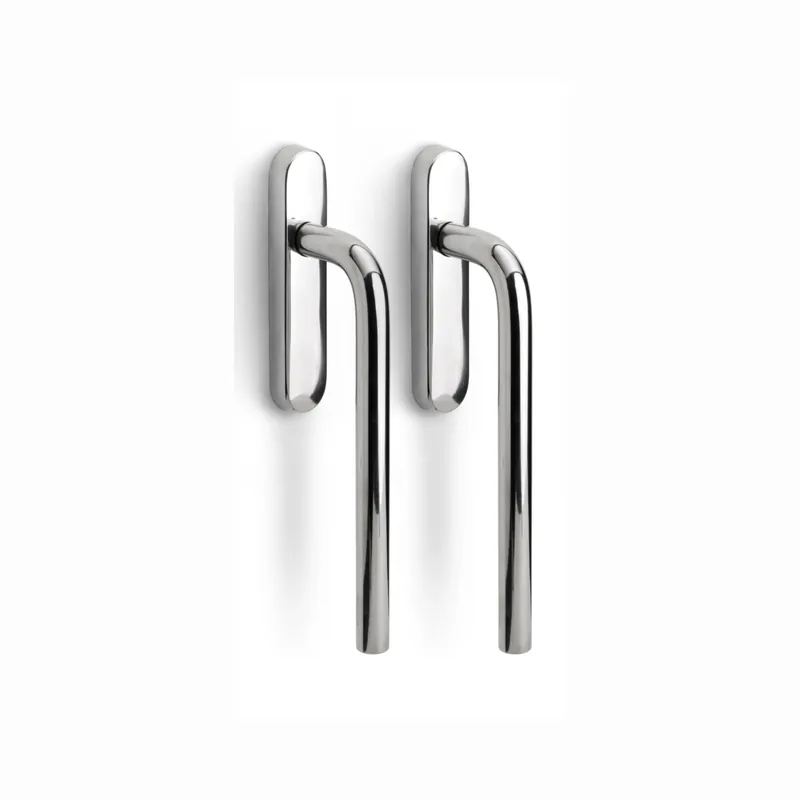 Flitsaanbieding Formani LB231PA BASICS Massief Hefschuifdeurbeslag kruk/kruk Gepolijst RVS