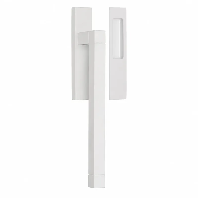 Formani JB230 SQUARE Massief Hefschuifdeurbeslag kruk/kom Wit Merkproduct
