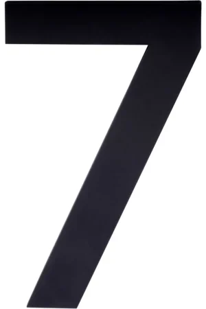 Aanbieding Formani SQUARE Huisnummer 7 150mm Mat zwart