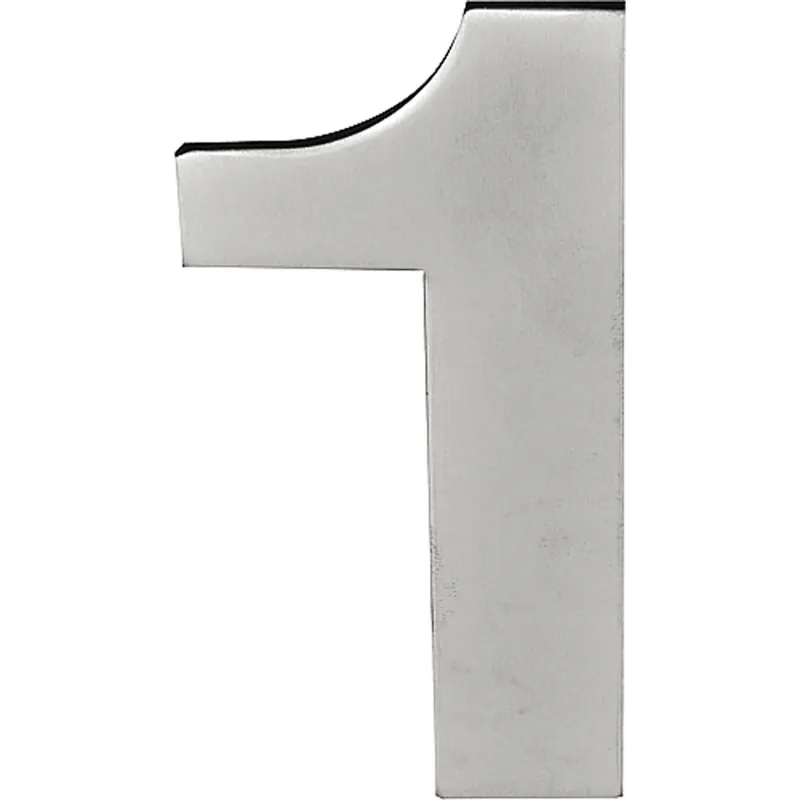Formani BASICS Huisnummer 1 100mm Mat RVS Aanbieding