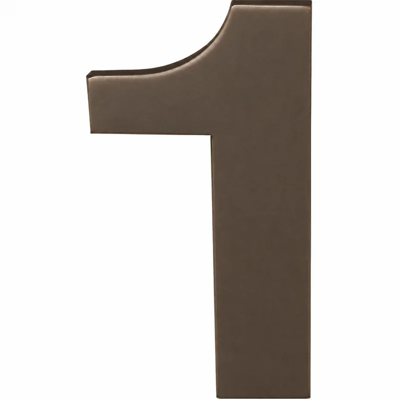 Formani BASICS Huisnummer 1 100mm Brons Meest Verkocht