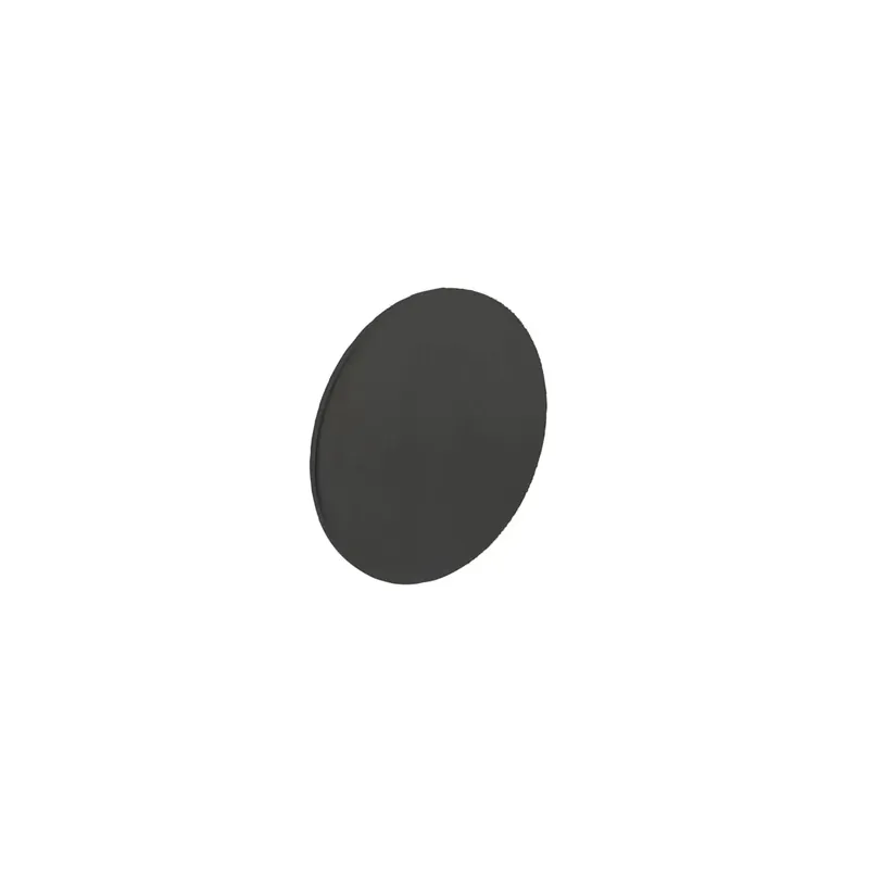 Snelle Levering Intersteel Rozet Blind Rond Zelfklevend Mat Zwart