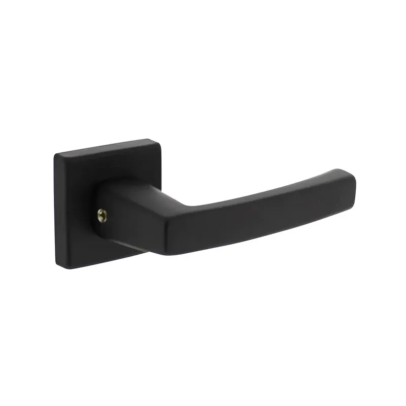 Intersteel Deurkruk Moora op rozet 50x50x10 mm aluminium zwart Betaalbaar