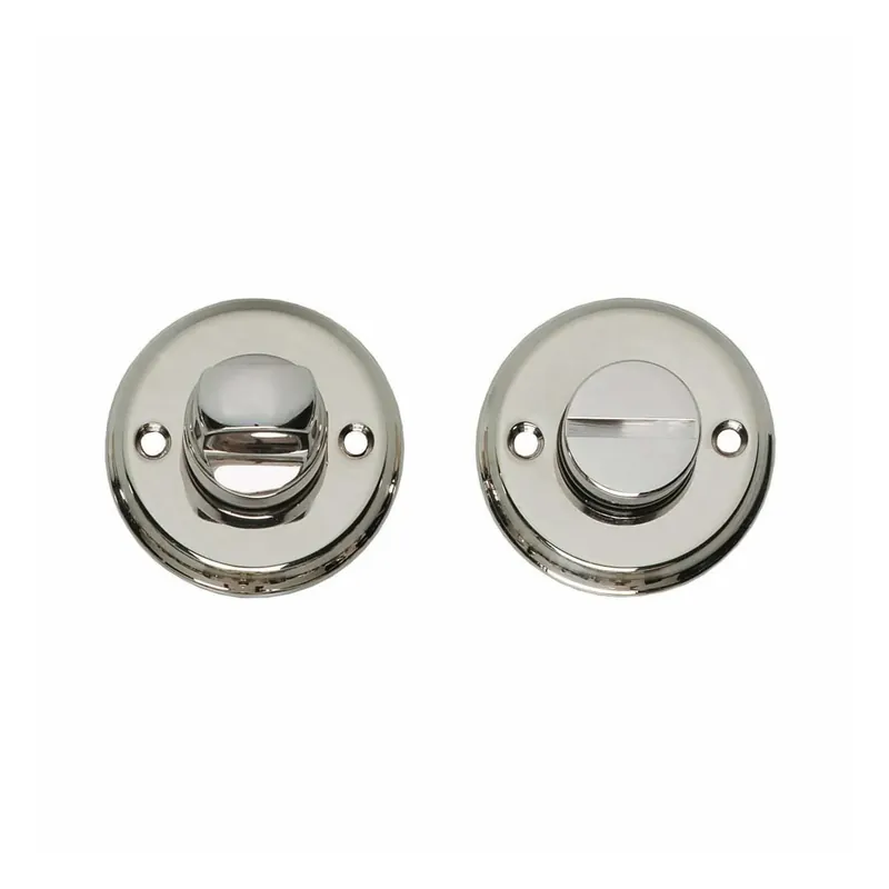 Exclusieve Aanbieding Intersteel Rozet toilet-/badkamersluiting schroefgat Nikkel