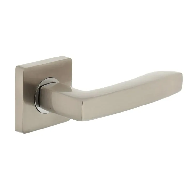 Intersteel Deurkruk Dean op vierkant rozet nikkel mat Premium