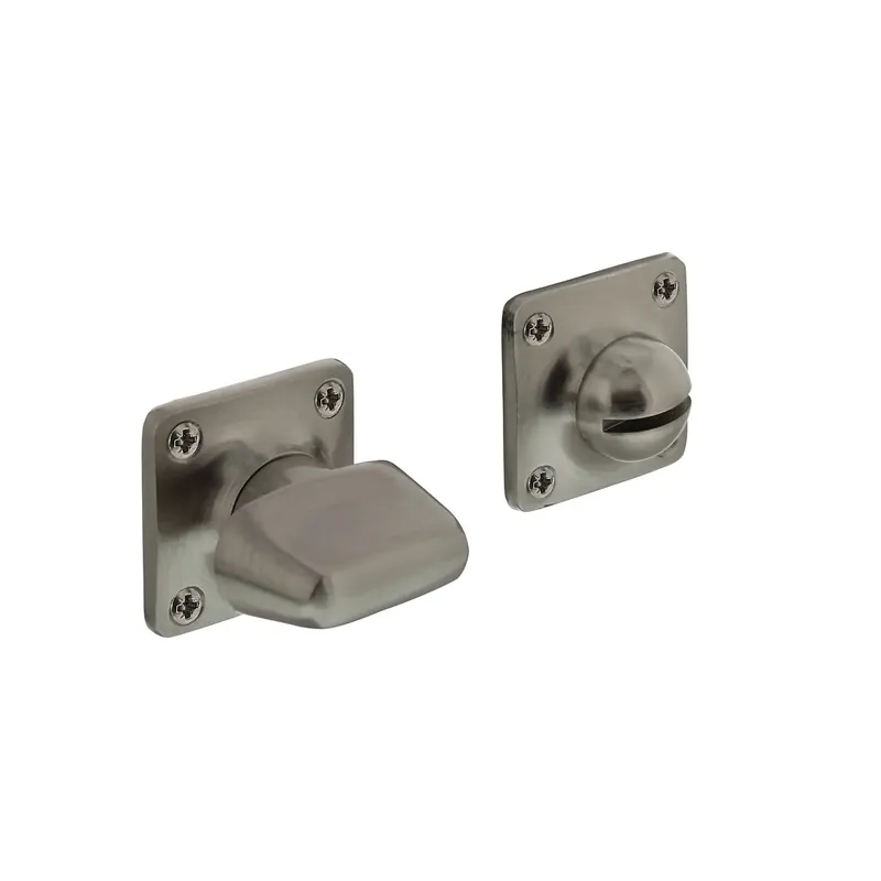 Intersteel Rozet toilet-/badkamersluiting Vierkant Basic Nikkel Mat Betaalbaar