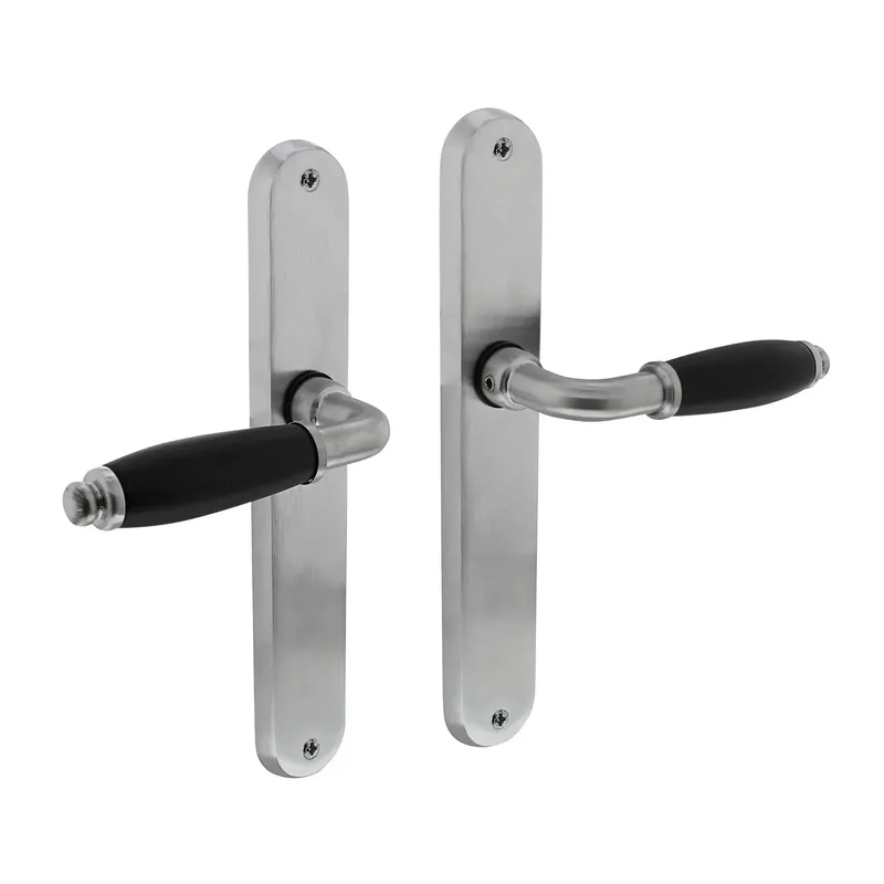 Veilige Betaling Intersteel Deurkruk Courgette met ovaal schild 238x39x9mm mat chroom