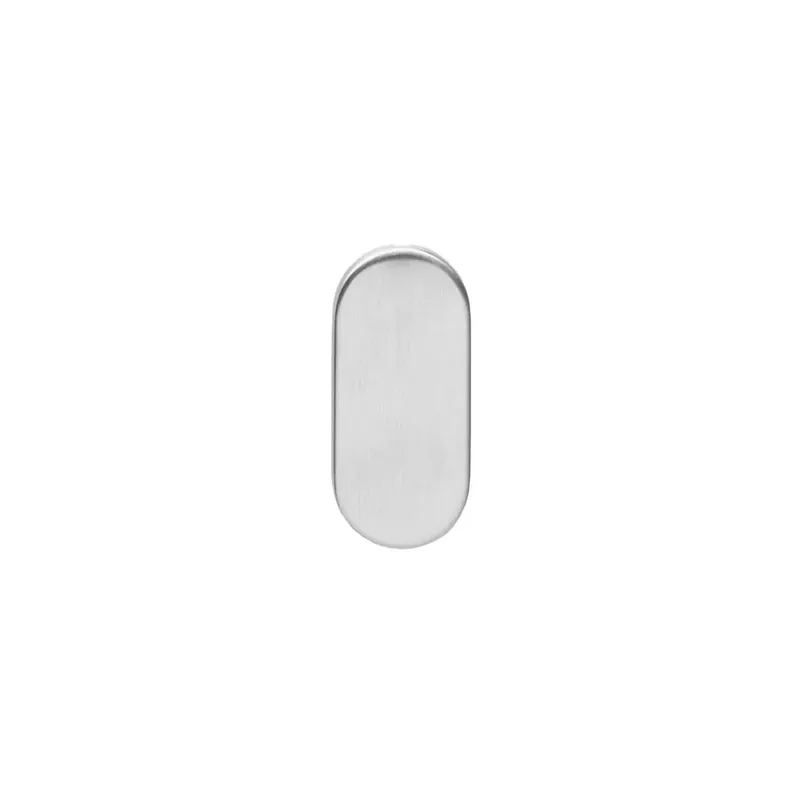 Intersteel Rozet 4 mm Ovaal Verdekt RVS Geborsteld Speciale Aanbieding