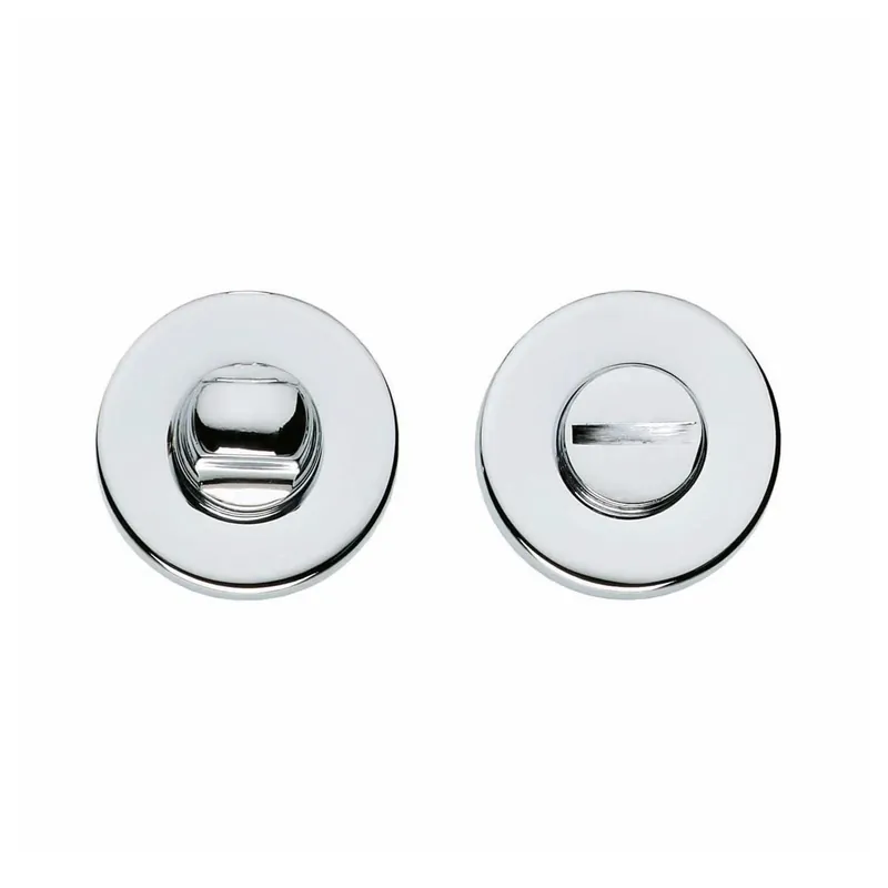 Superprijs Intersteel Rozet toilet-/badkamersluiting Rond Chroom