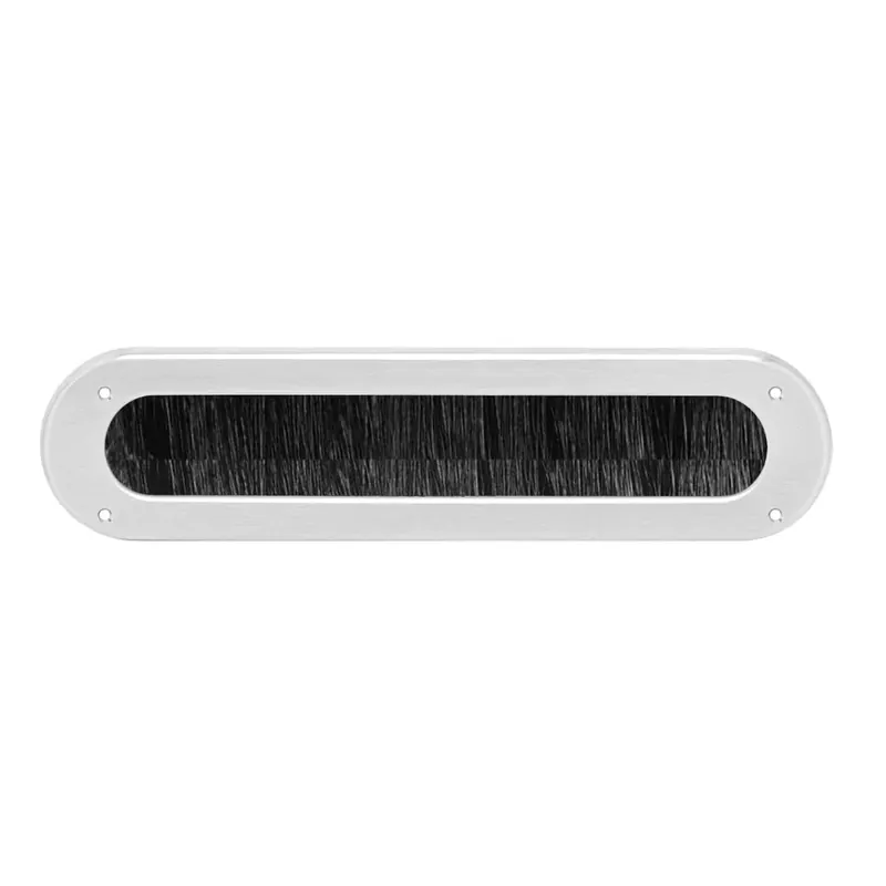 Intersteel Tochtwering 342x76mm Ovaal RVS Geborsteld Hete Deal