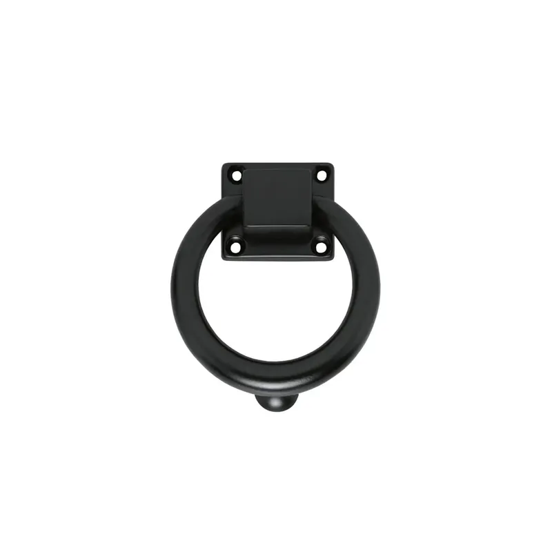 Intersteel Deurklopper rond 107mm mat zwart Dagaanbieding