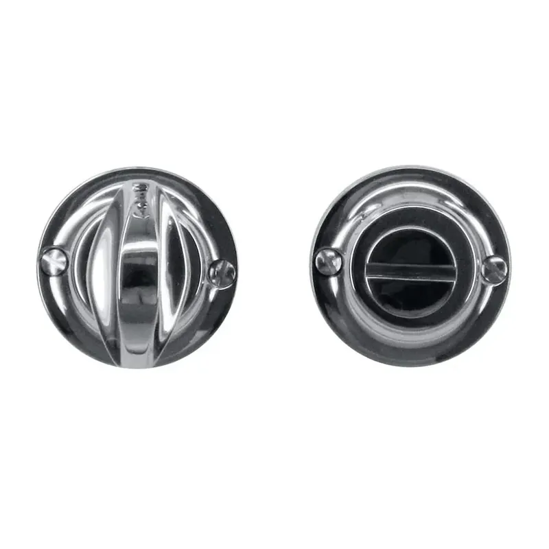 HDD Pro WC Garnituur Rond Retro 43 Mm Classic Nikkel Actieprijs