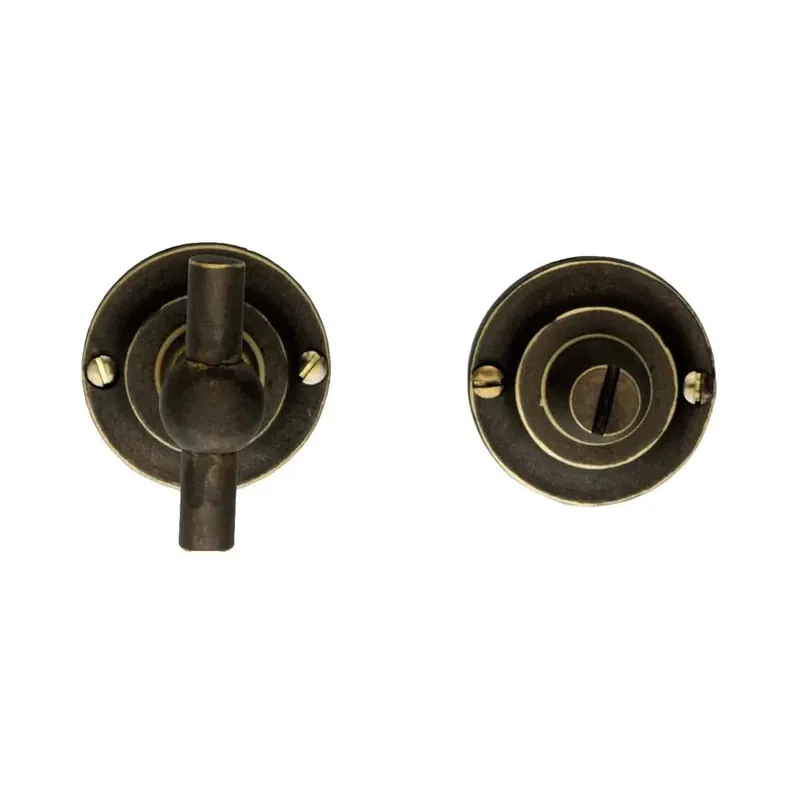 HDD Pro WC Garnituur Rond Retro 43 Mm Classic Petra Old Brass Veilige Betaling