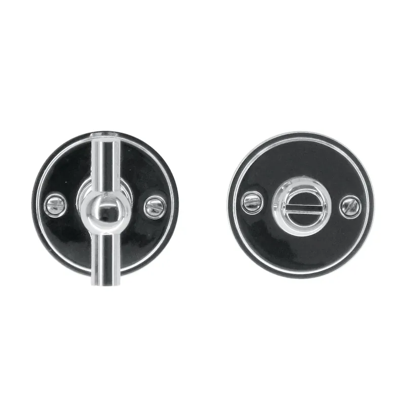 HDD Pro WC Garnituur Rond Retro 48 Mm Plat Petana Nikkel Beperkt Aanbod