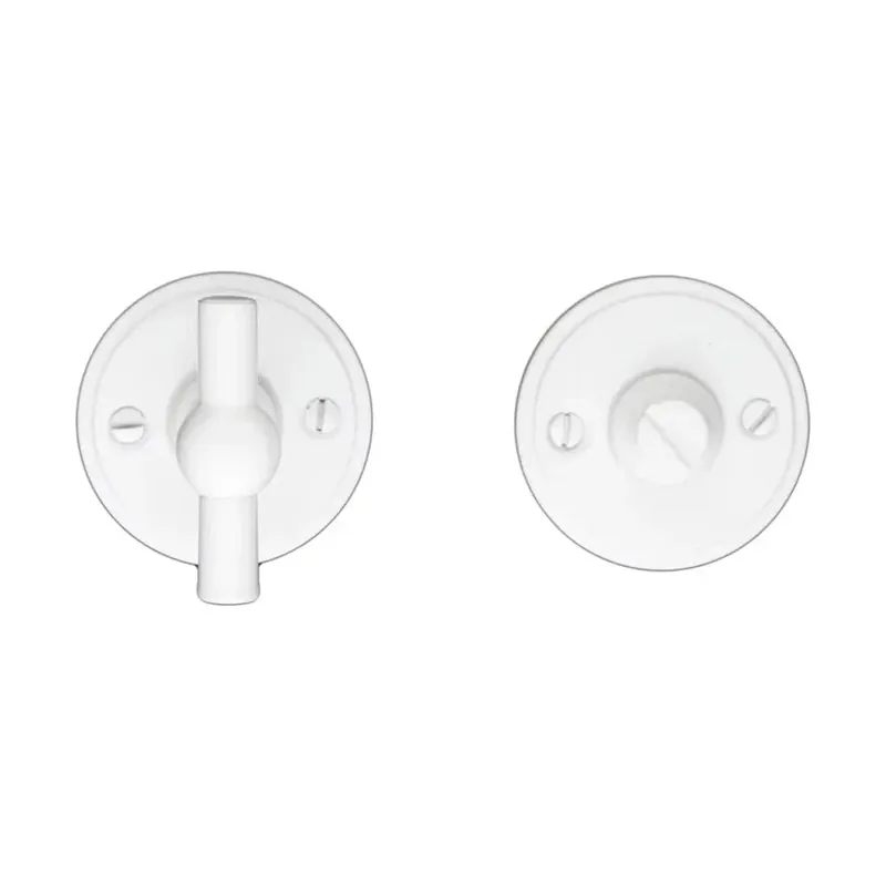 HDD Pro WC Garnituur Rond Retro 48 Mm Plat Petana Wit Gecertificeerd