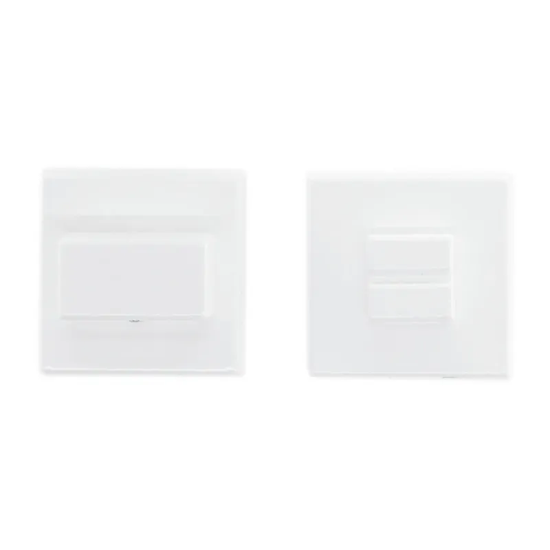 HDD Pro WC Garnituur Square 48 Mm Wit Structuur Tige 120 Mm Direct Verzonden