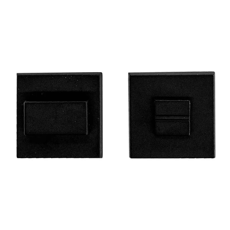 HDD Pro WC Garnituur Square 48 Mm Zwart Voordeelprijs