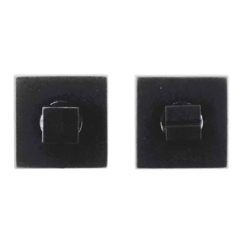 Seizoensaanbieding HDD Pro WC Garnituur Square 53 Mm Zwart