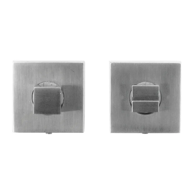 HDD Pro WC Garnituur Square 53 Mm Inox Look Laatste Kans