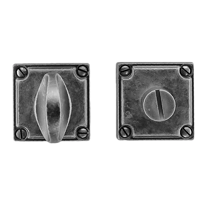 HDD Pro WC Garnituur Square Retro 44 Mm Old Silver Direct Verzonden